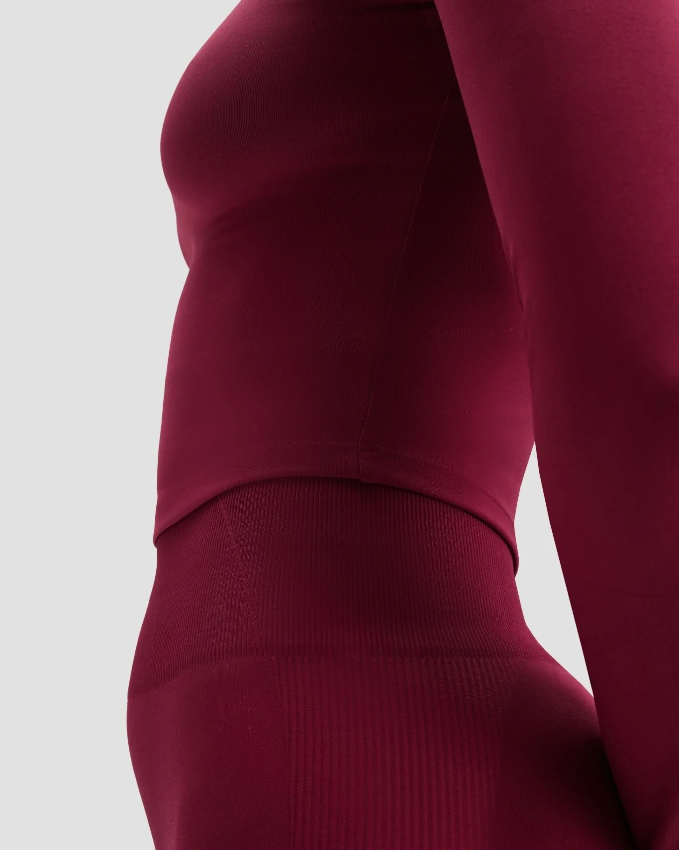 Elevate™ Compression Long Sleeve Top | Cherry Berry - Image 6