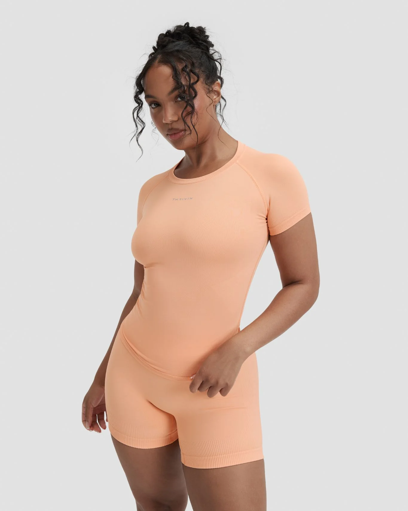 Elevate™ Compression T-Shirt | Melon Ice - Image 3