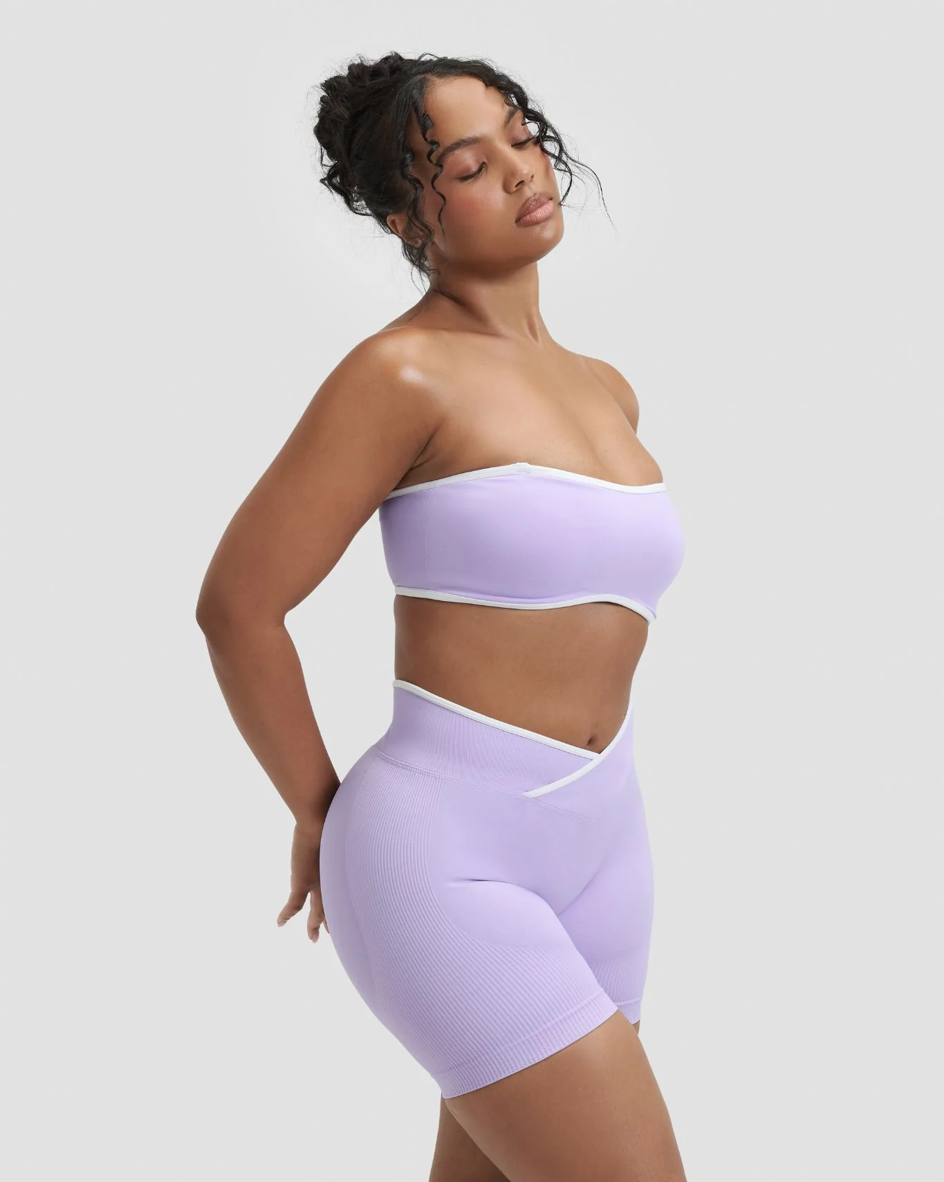 Elevate™ Outline Bandeau Bra | Lilac - Image 4