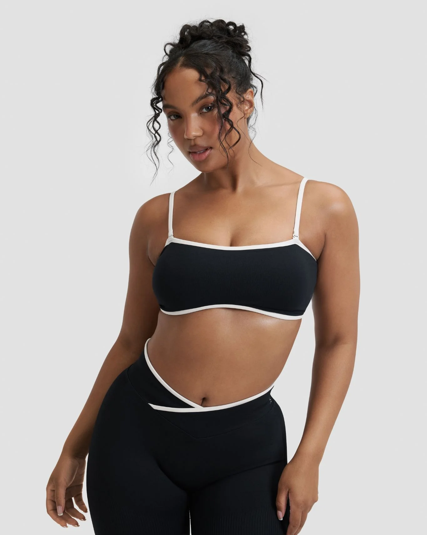 Elevate™ Outline Bandeau Bra | Night Black - Image 6