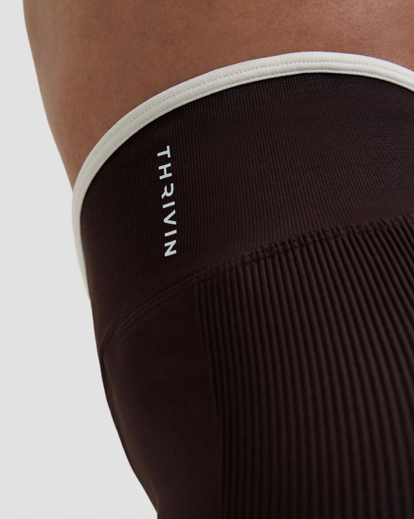 Elevate™ Outline Short Scrunch Shorts | Coffee - Image 7