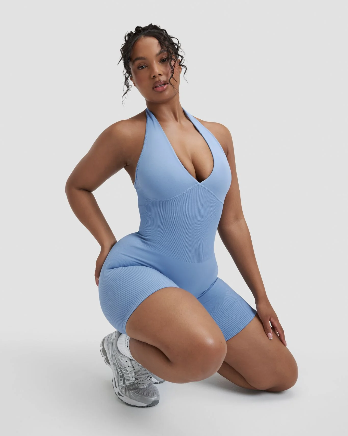 Elevate™ Sculpting Halterneck All In One | Endless Sky - Image 6