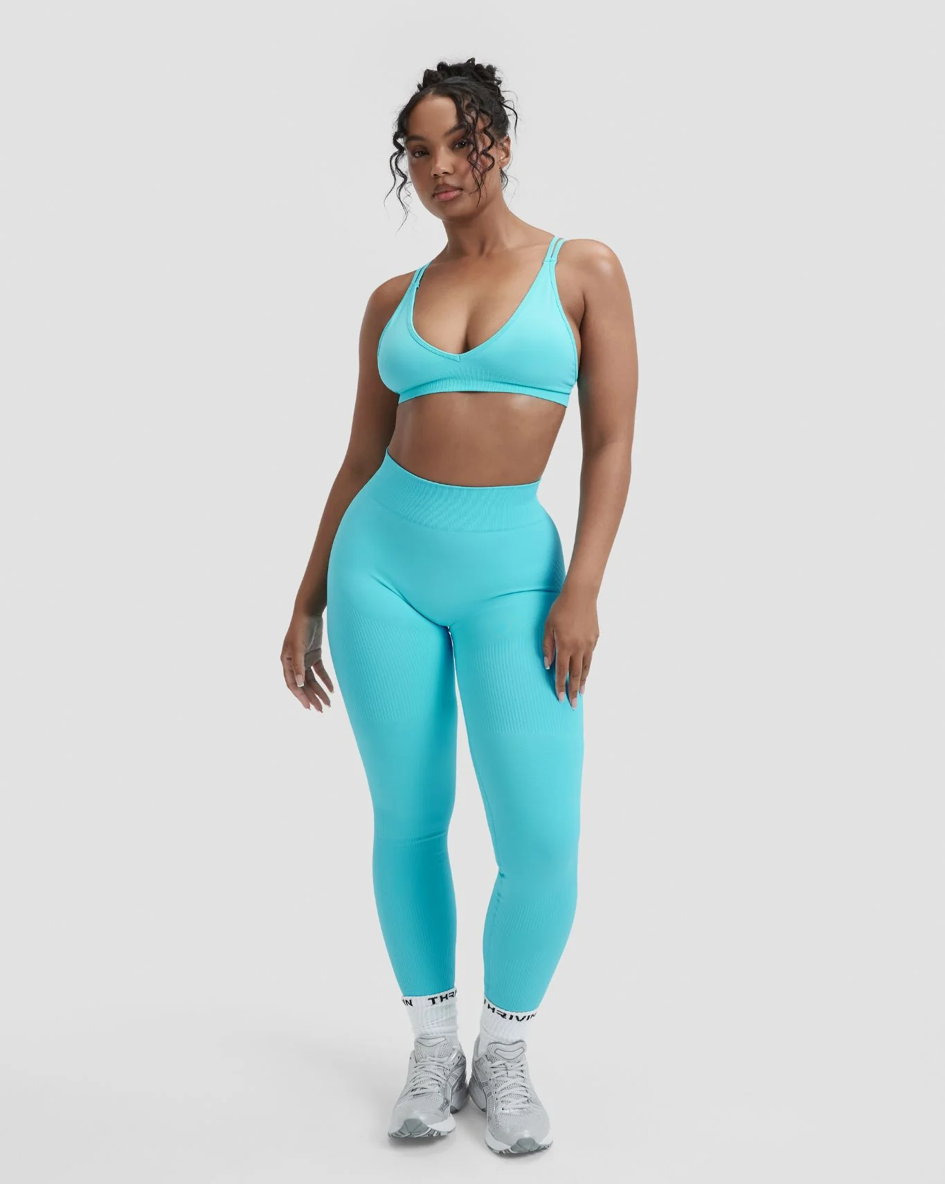 Elevate™ Sculpting Seamless High Apex Bra | Clear Tides - Image 4