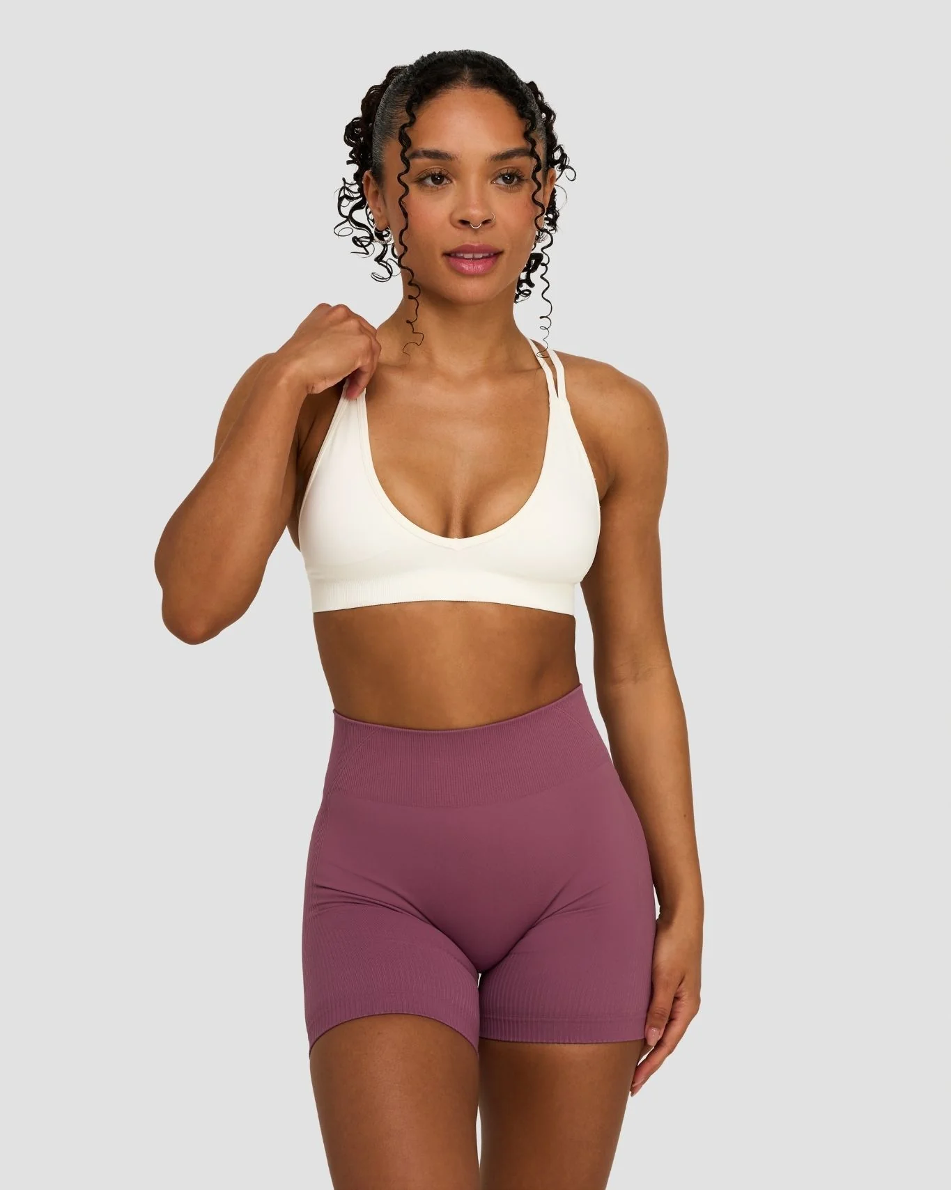 Elevate™ Sculpting Seamless High Apex Bra | Cream - Image 4