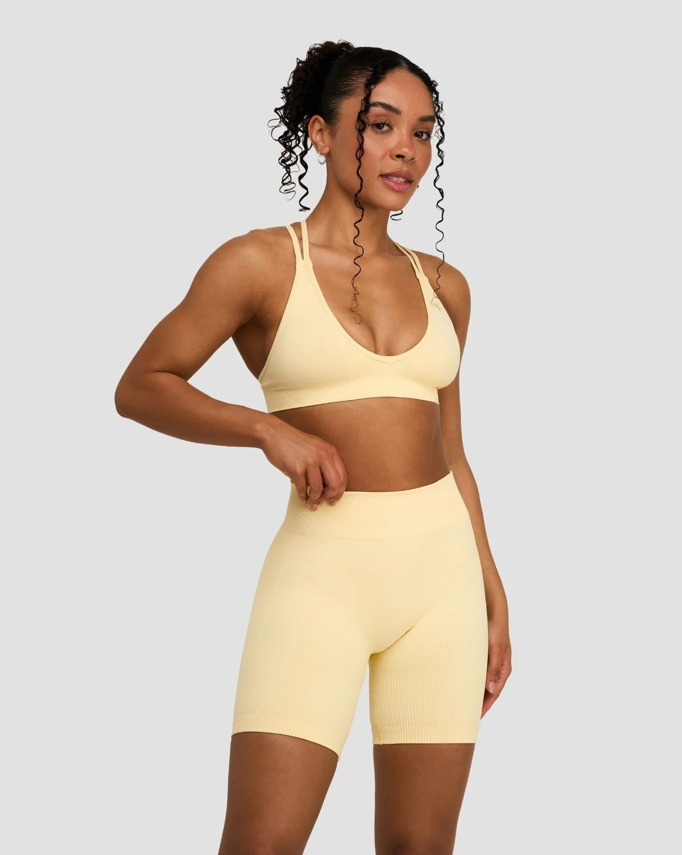 Elevate™ Sculpting Seamless High Apex Bra | Golden Butter - Image 4