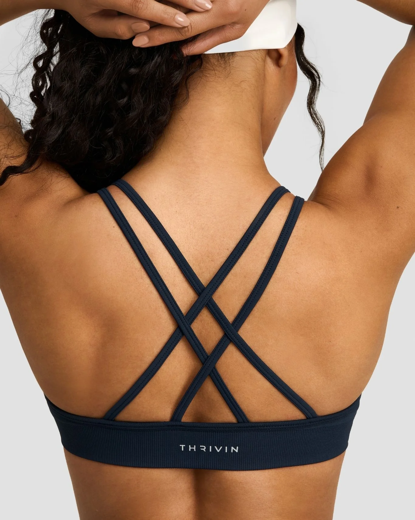 Elevate™ Sculpting Seamless High Apex Bra | Midnight Navy - Image 3
