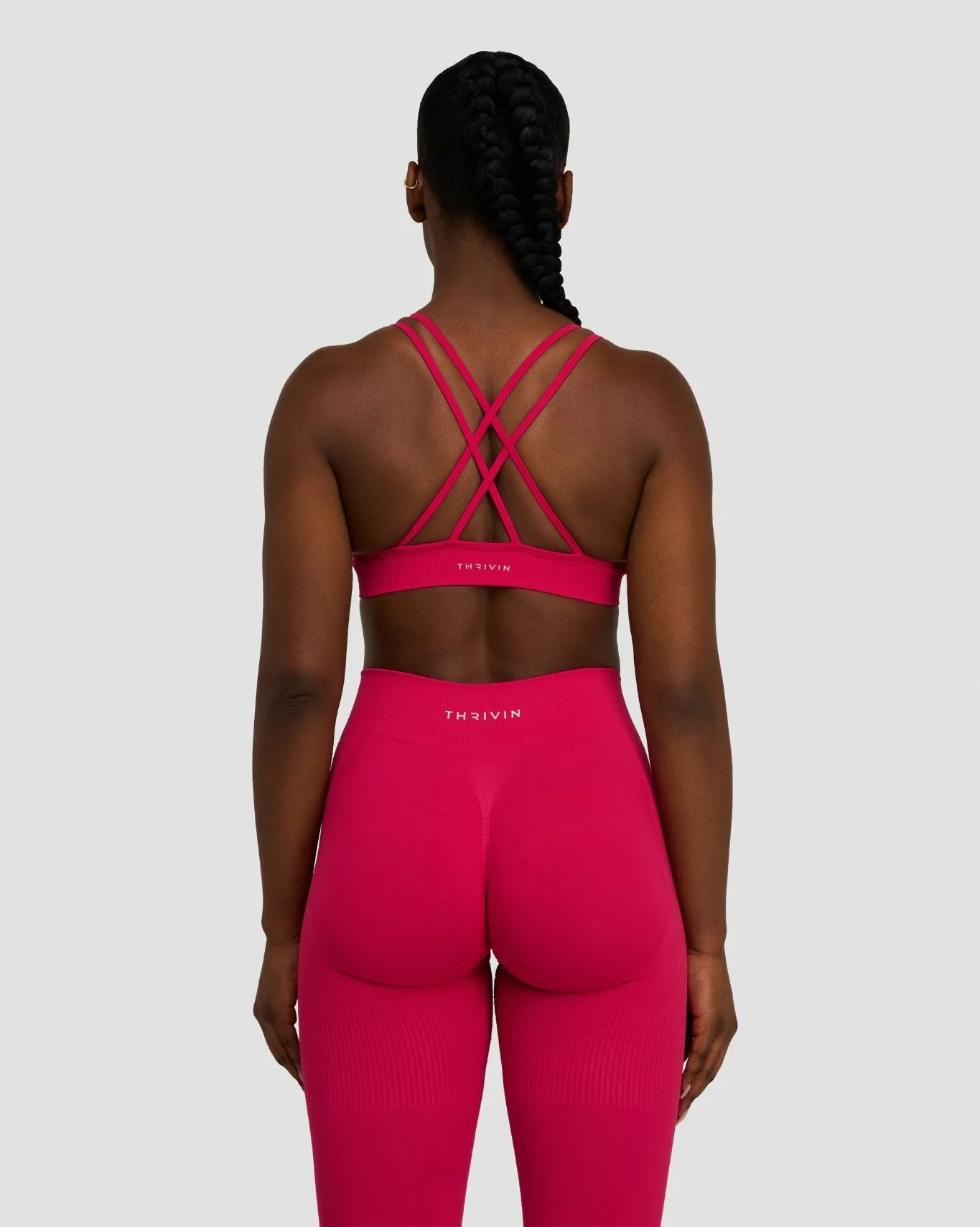 Elevate™ Sculpting Seamless High Apex Bra | Strawberry - Image 5