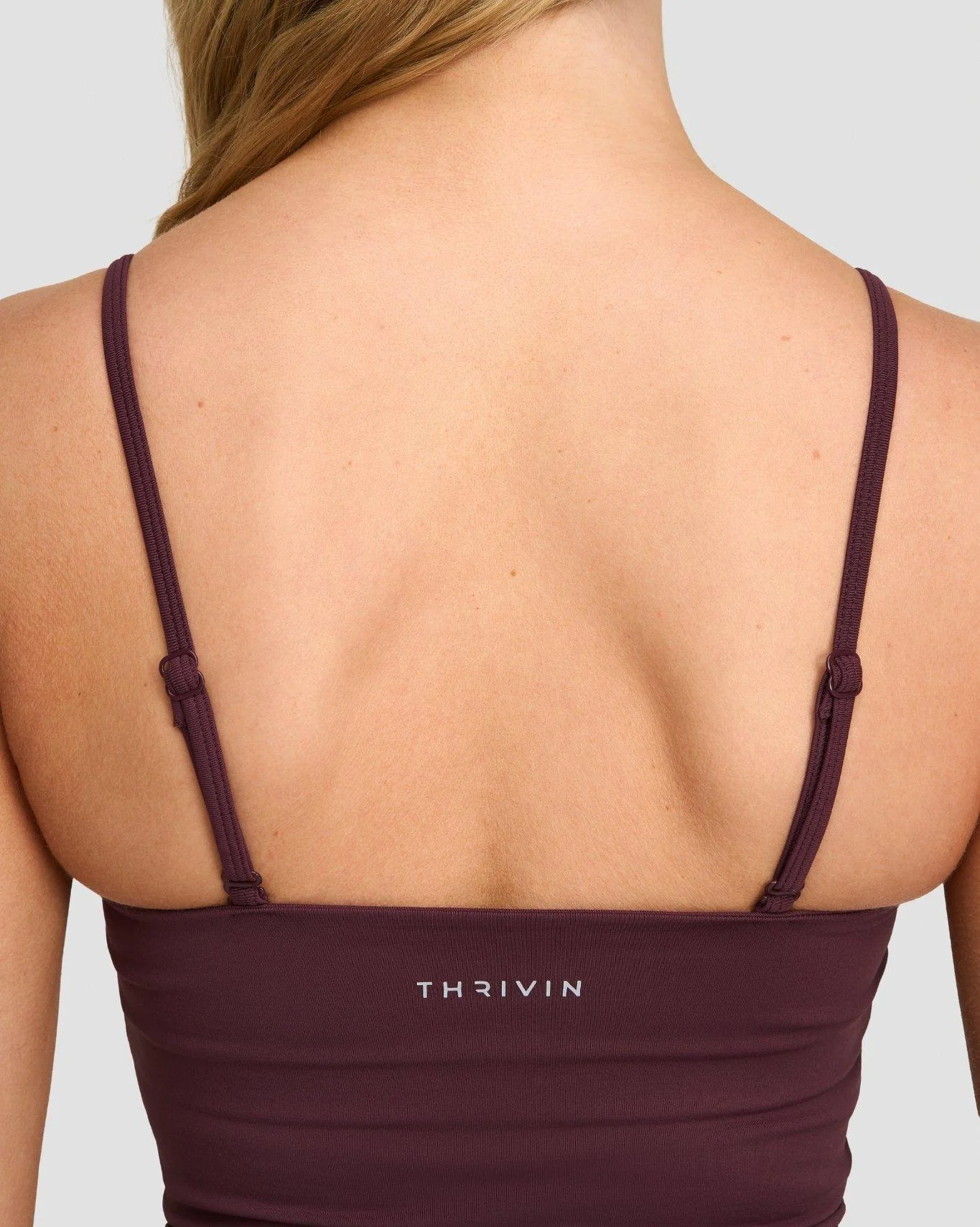 Elevate™ Sculpting Seamless Scoop Neck Cami | Dark Mauve - Image 6