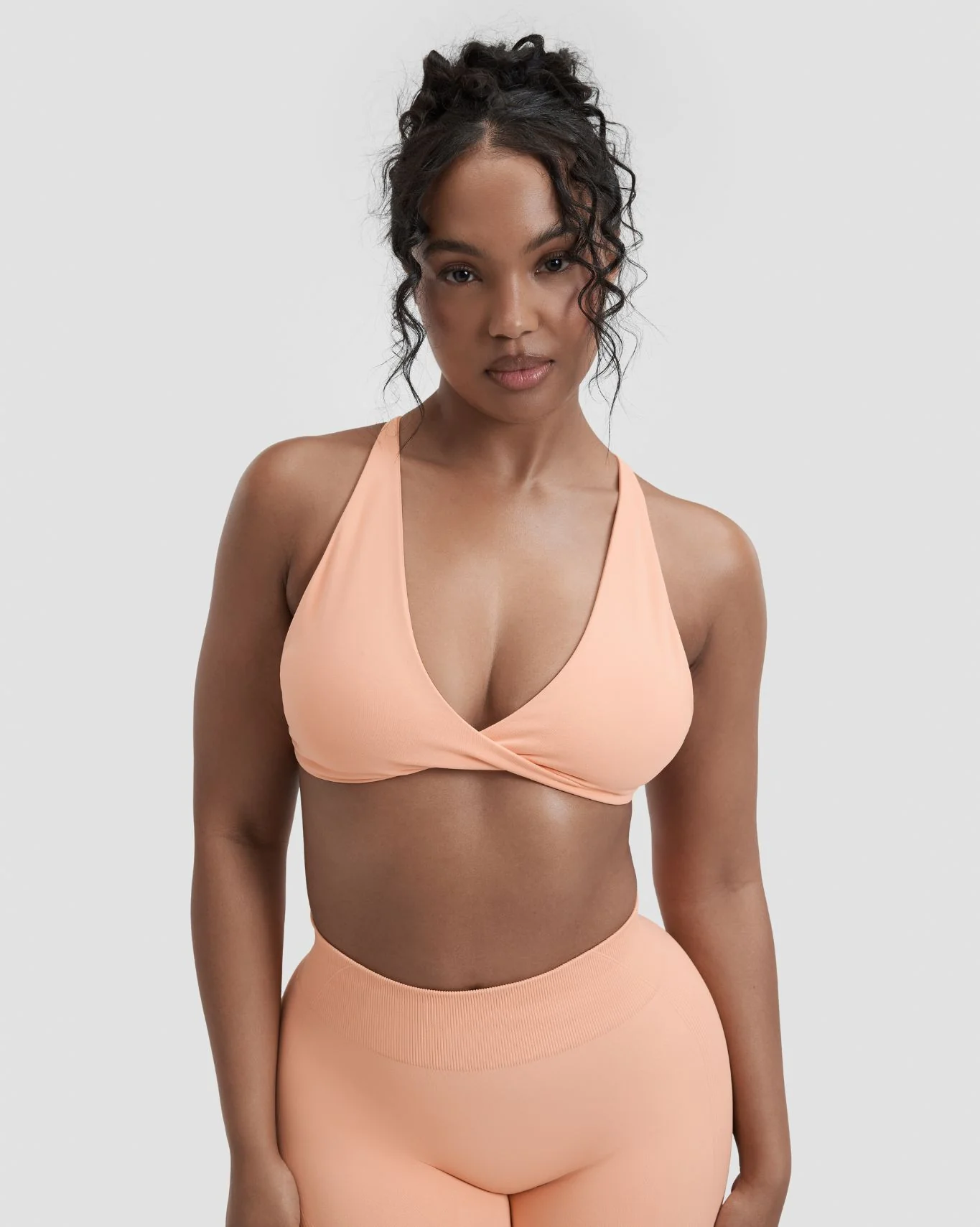 Elevate™ Sculpting Seamless Twisted Bra | Melon Ice - Image 5