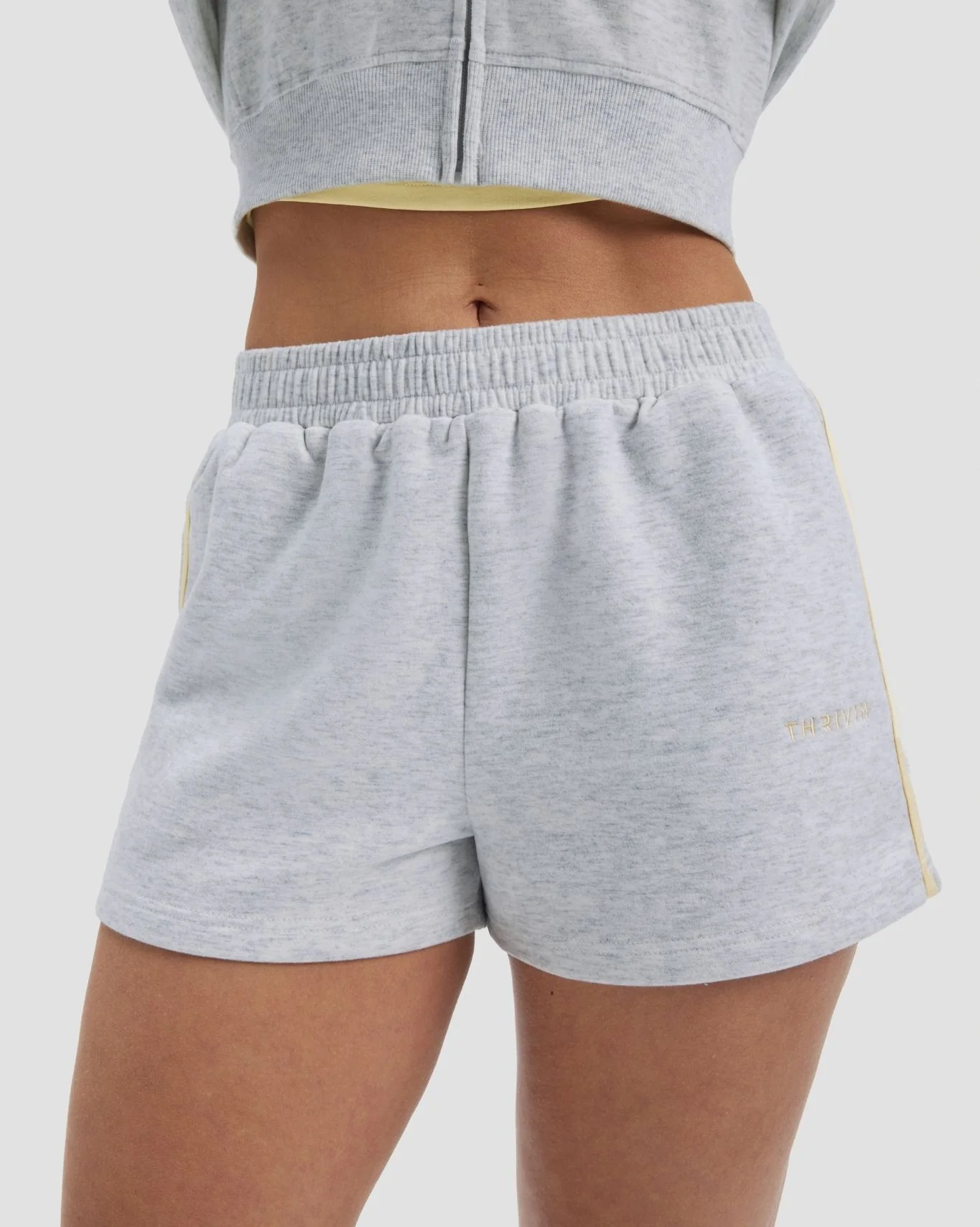 Essential Jersey Stripe Shorts | Marl